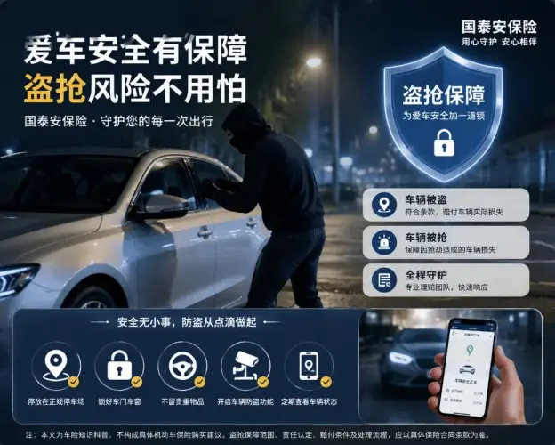 车险中的盗抢风险还存在吗？车辆防盗时代的新变化